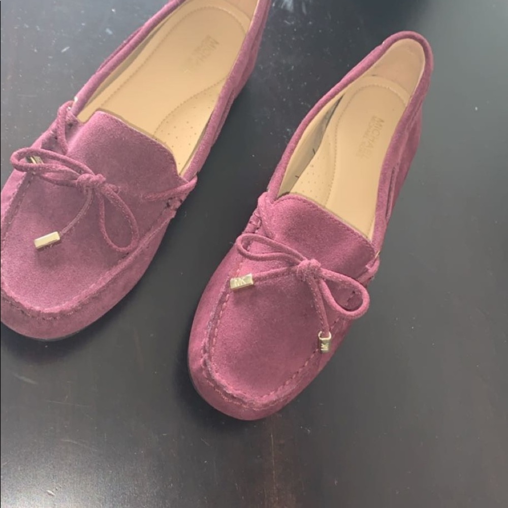 Michael Kors Sutton moccasins flat- wine